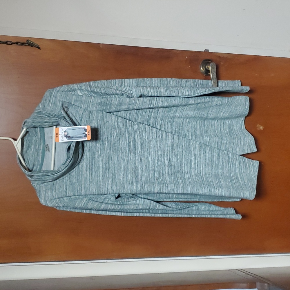 2XL- Super Soft Modal Fleece Jacket Danskin NEW